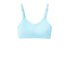 Soutien-gorge d'allaitement sans armature bleu ciel sur fond blanc - Bébé Lova