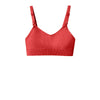 Soutien-gorge d'allaitement sans armature rouge sur fond blanc - Bébé Lova