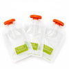 Sachets de conservation réutilisables à bouchon orange pour la station de remplissage bébé - Bébé Lova
