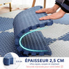 Tapis puzzle SoftFloor d'une épaisseur de 2,5 cm, ultra épais, souple et résistant pour la sécurité de bébé - Bébé Lova