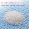 Granulés de matière EVA utilisés pour la fabrication du tapis puzzle modulable, sans danger pour bébé - Bébé Lova
