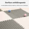 Surface texturée antidérapante du tapis puzzle EVA offrant une meilleure adhérence pour bébé - Bébé Lova