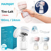 Tire-lait électrique intelligent avec 3 modes d’aspiration et capacité de 180 mL - Bébé Lova