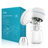 Tire-lait électrique bleu compact avec accessoires et emballage produit - Bébé Lova