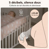 Tire-lait SiliManual 5 décibels silencieux discret bébé endormi paisible - Bébé Lova