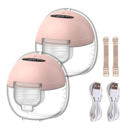 Pack tire lait wearable avec accessoires câbles USB et sangles de maintien - Bébé Lova