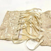 Corset GothicShape beige avec lacets rubans satinés ajustables - Bébé Lova