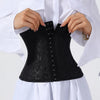 Corset gainant GothicShape noir avec 3 crochets ajustables - Bébé Lova