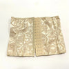 Corset GothicShape beige motif floral jacquard fond blanc - Bébé Lova