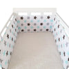 Tour de lit bébé NordicBump motif étoiles bleues et grises pour chambre bébé - Bébé Lova