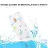 Housse lavable en machine du tour de lit bébé NordicBump facile à retirer - Bébé Lova