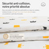 Rembourrage épais anti-collision du tour de lit bébé NordicBump pour une protection optimale - Bébé Lova
