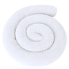 Tour de lit bébé blanc en tissu doux et rembourré pour une chambre épurée et apaisante - Bébé Lova