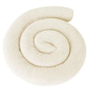 Coussin tour de lit beige crème en spirale pour protéger bébé avec douceur et confort - Bébé Lova