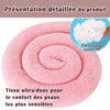 Tour de lit rose en tissu ultra-doux avec garnissage confortable pour les peaux sensibles des bébés - Bébé Lova