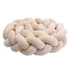 Tour de lit tressé beige sable au design doux et chaleureux - Bébé Lova