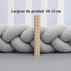 Largeur du tour de lit tressé NestBraid comprise entre 10 et 12 cm pour une protection optimale - Bébé Lova