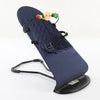 Transat bébé bleu marine avec structure stable et design pliable - Bébé Lova