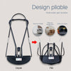 Système de pliage compact du transat balancelle bébé facile à ranger et transporter - Bébé Lova