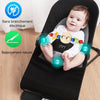 Bébé confortablement installé dans le transat BabyRock avec balancement naturel sans branchement électrique - Bébé Lova