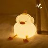 Variante Canard RabbitLight veilleuse silicone assise avec casque audio pour bébé - Bébé Lova