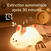 Veilleuse lapin RabbitLight avec minuterie 30 minutes pour accompagner l'endormissement de bébé - Bébé Lova