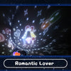Projection lumineuse romantique avec motifs cœur et étoiles pour chambre enfant - Bébé Lova