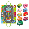 ensemble complet de voitures Montessori souples colorées avec différents modèles éducatifs - Bébé Lova