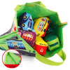 sac de rangement avec voitures Montessori souples à l’intérieur et fermeture velcro - Bébé Lova